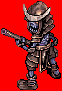 Firelock Soldier(Antique Firelock)(1403)